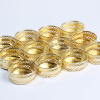 Golden Tea Light Holder 