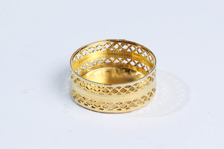 Golden Tea Light Holder 