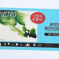 Brustro Watercolour hot pressed A4 Paper