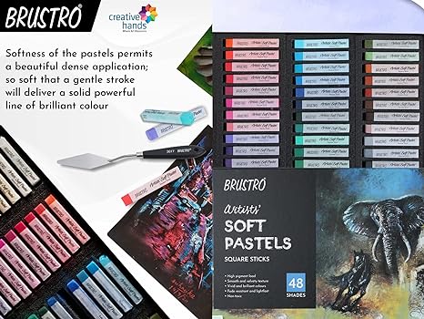 Brustro Artists Soft Pastels Set-6