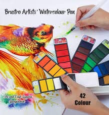 Brustro Multicolor watercolor set3
