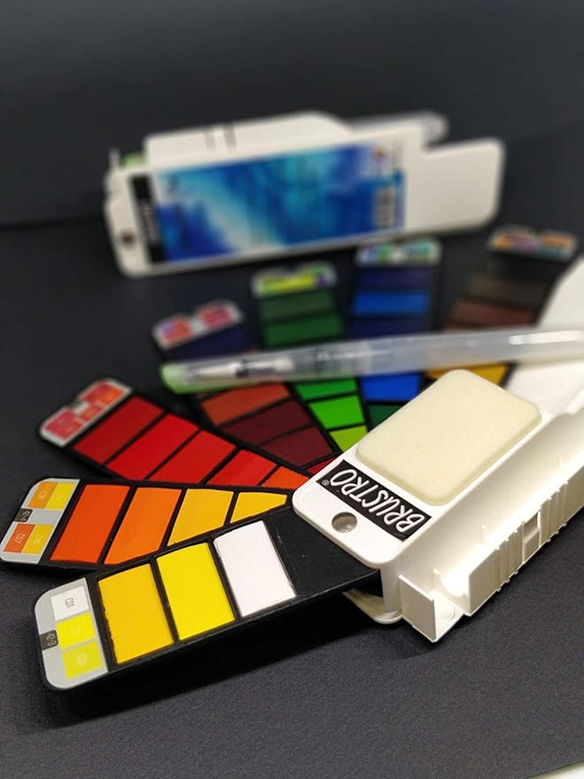 Brustro Multicolor watercolor set 1