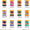 Flash Artisis' Acrylic Colors - Set of 25 - 50ml each