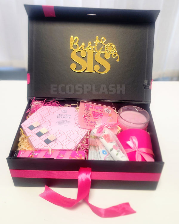 Pink Delight Rakhi Hamper