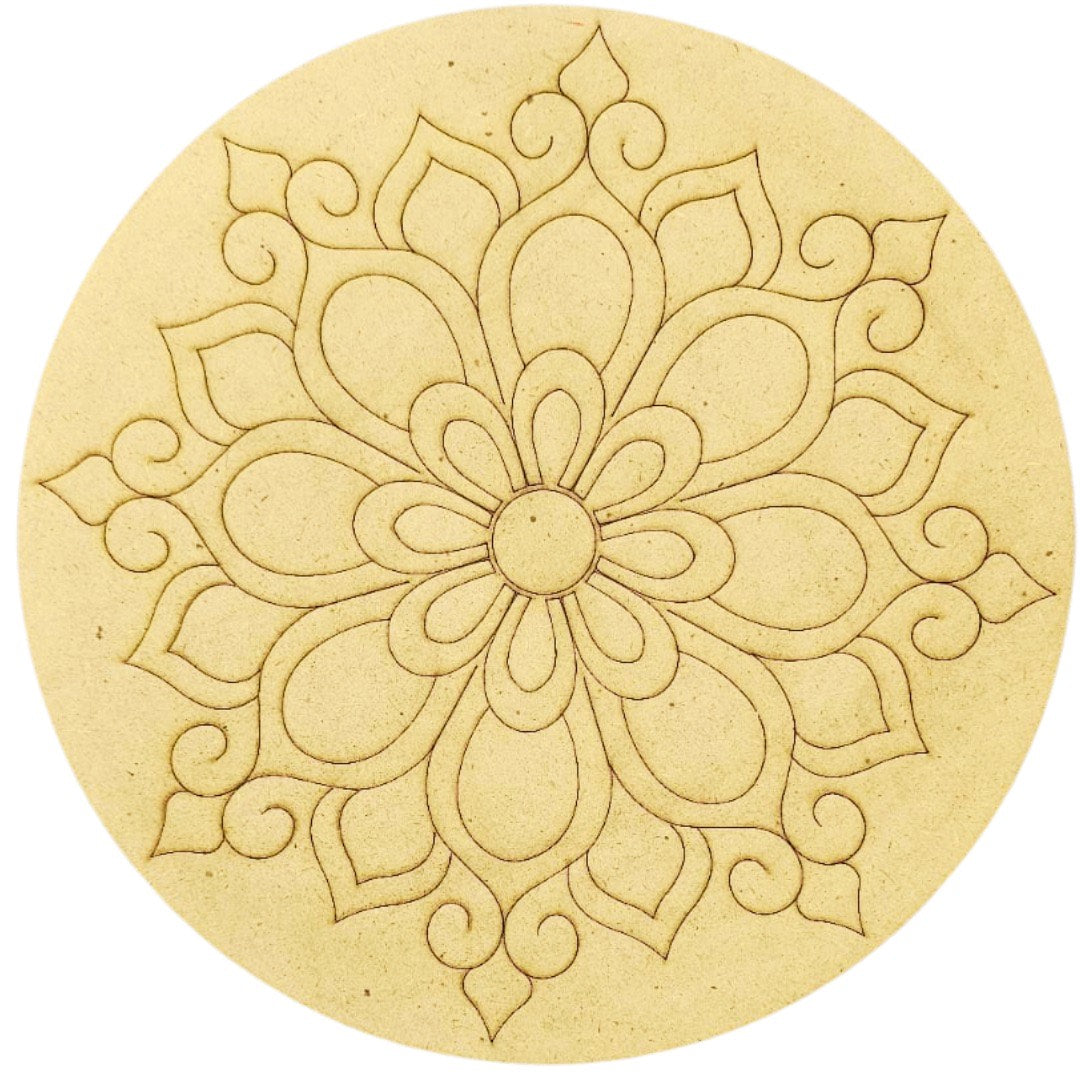 Premarked Mandala Round Board