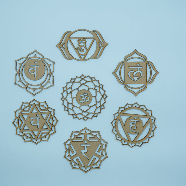 MDF 7 chakras set