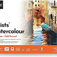 Brustro Watercolour cold pressed Glue pad paper – A4