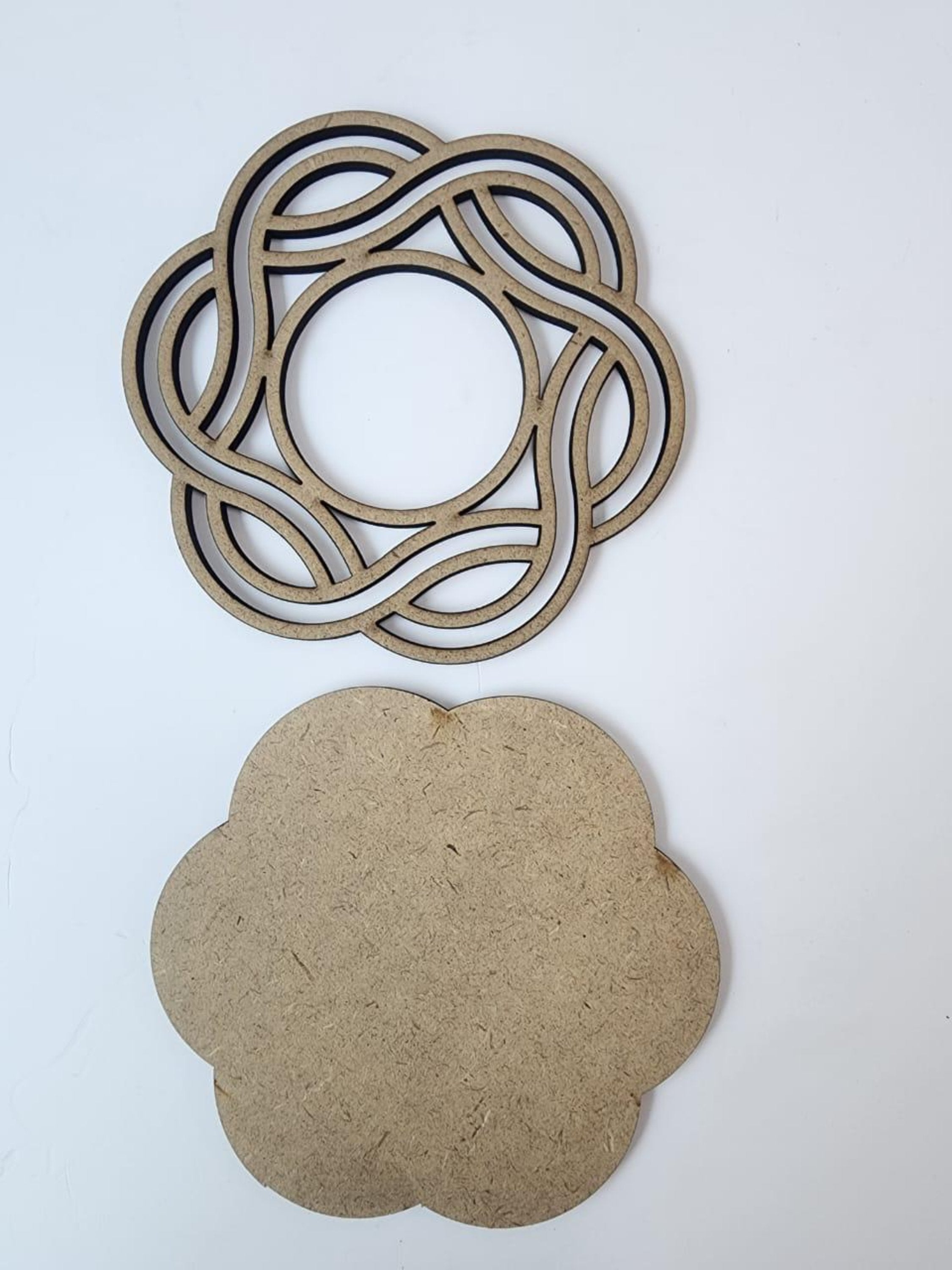 MDF Spiral Tea light holder ArtSplash Store