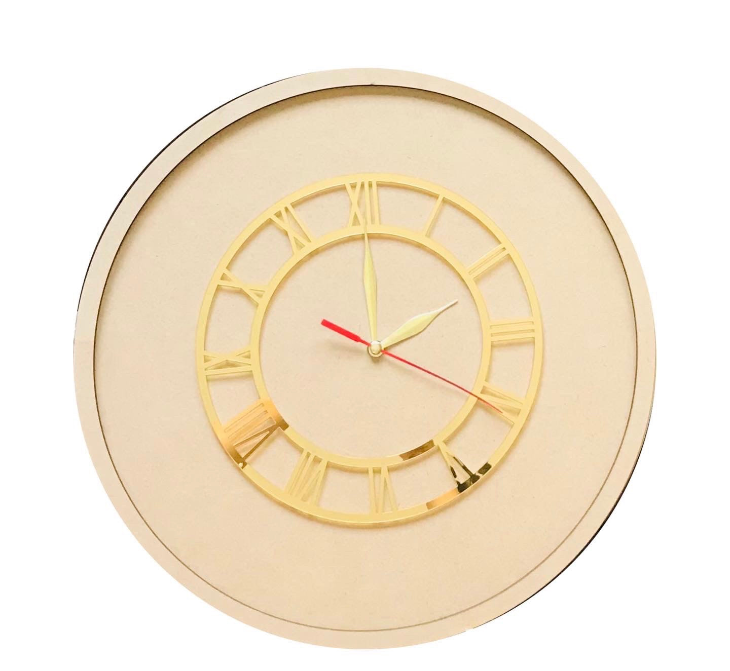 MDF clock kit 12