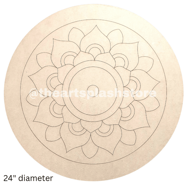  premarked lippan mandala mdf board